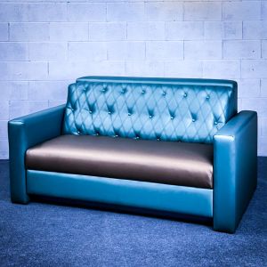 Single couch blue