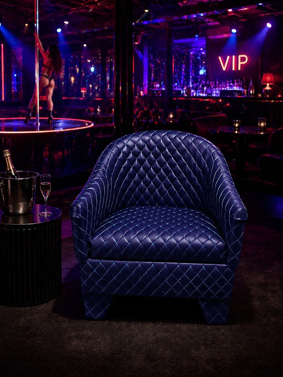 nightclub furniture from HRR Custom Designs handmade in Houston Texas